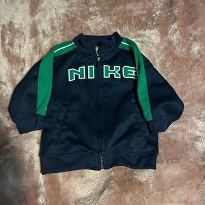 Blue, green Nike Jacket